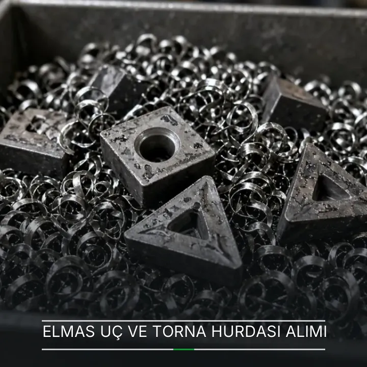 Elmas Uç ve Torna Hurdası Alımı